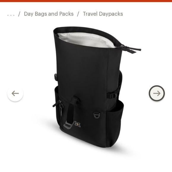 Sherpäni Cabo Black women's travel backpack anti-theft - Picture 3 of 6